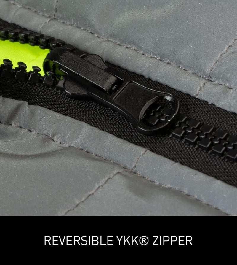 AERO|TECH|DESIGNS | Women's Sierra Vest | Reversible Hi-Viz Reflective and Safety Yellow - Image 2